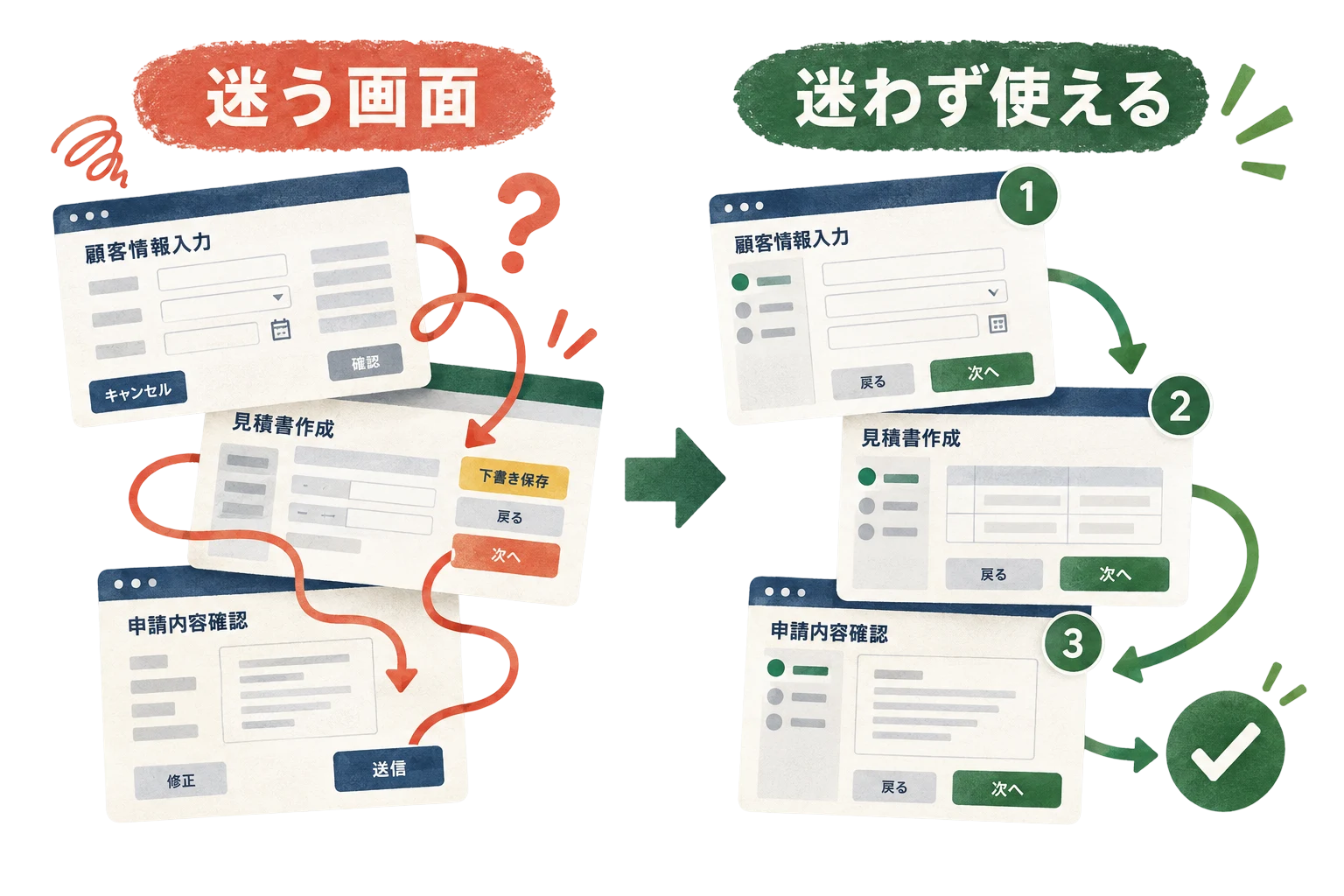 FDEができても、
定着しなければ意味がない。